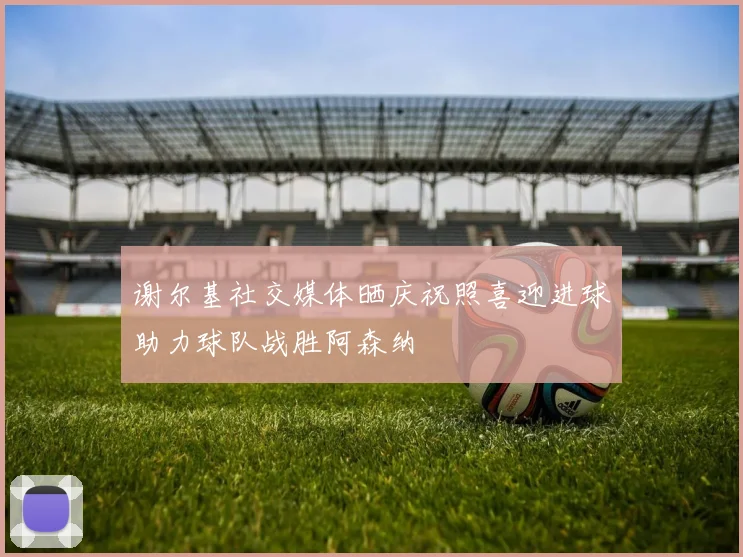 谢尔基社交媒体晒庆祝照喜迎进球助力球队战胜阿森纳